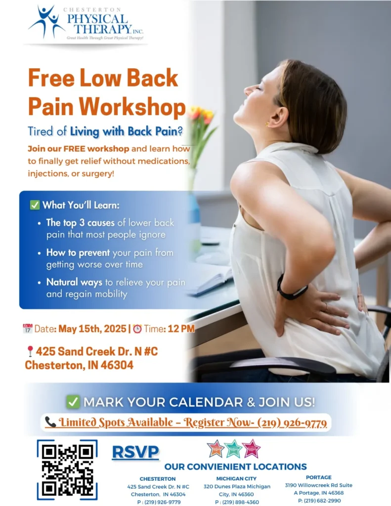 Free low back pain workshop