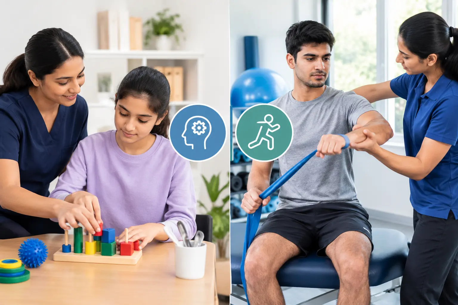 Occupational Therapy vs Physical Therapy